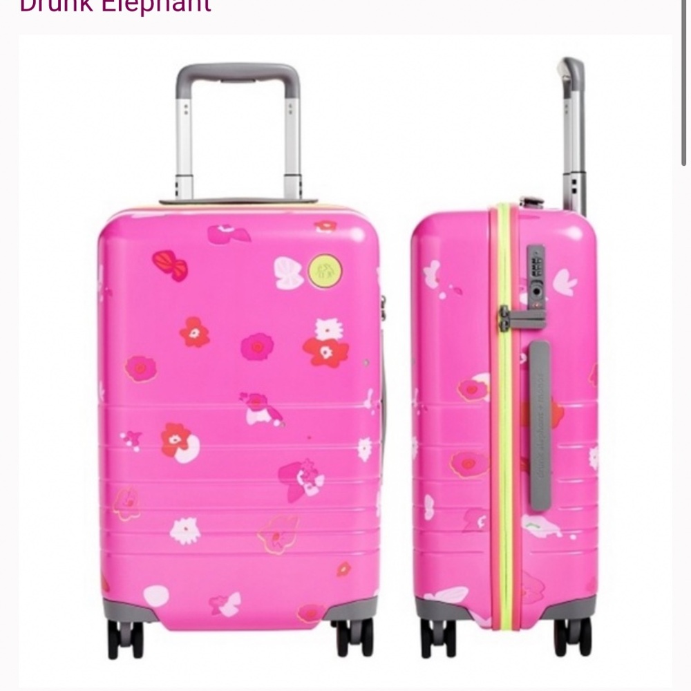 New Drunk Elephant Monos Carry-On Suitcase Luggage